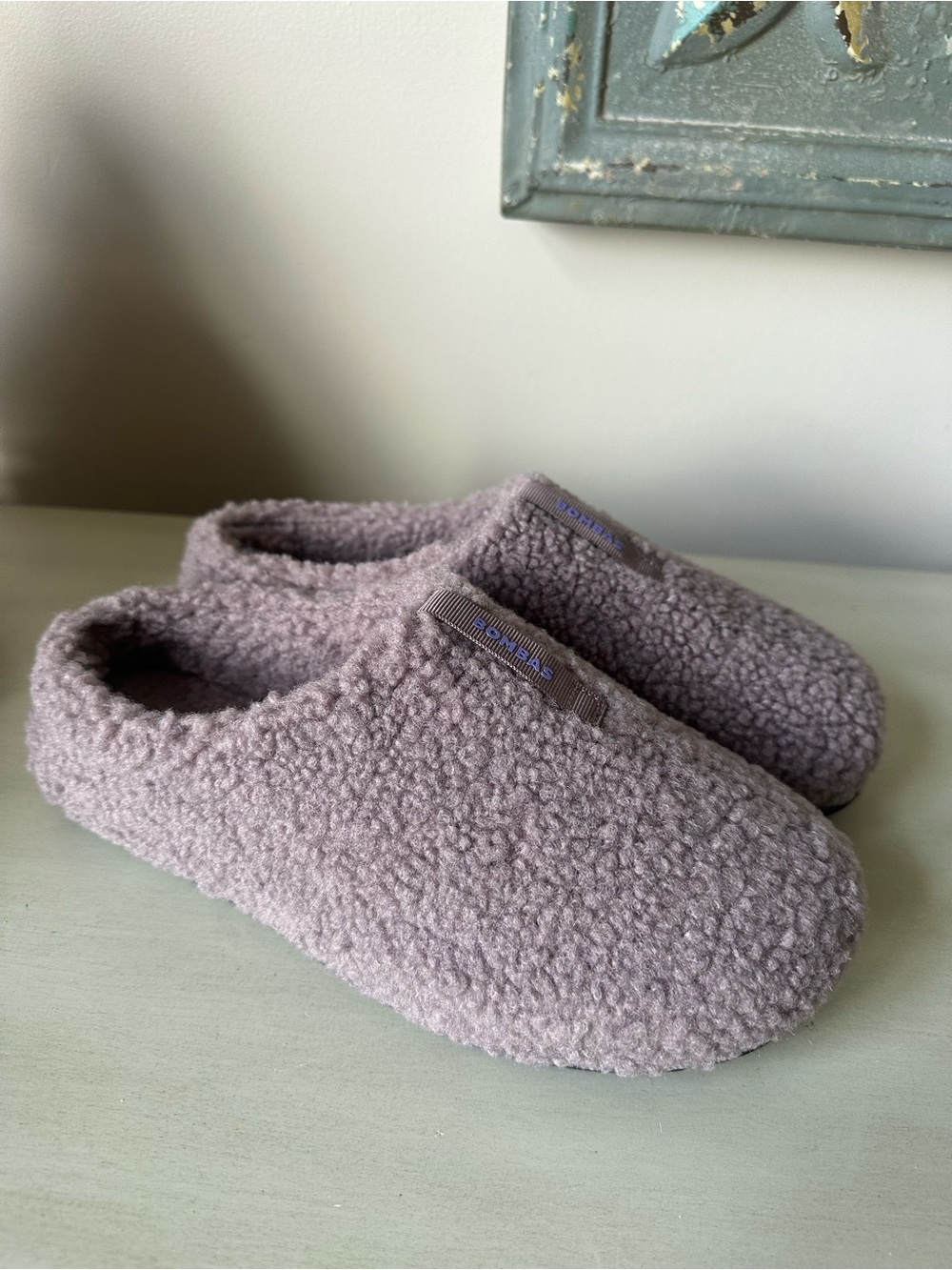 Bombas Sunday slipper dusty purple 9